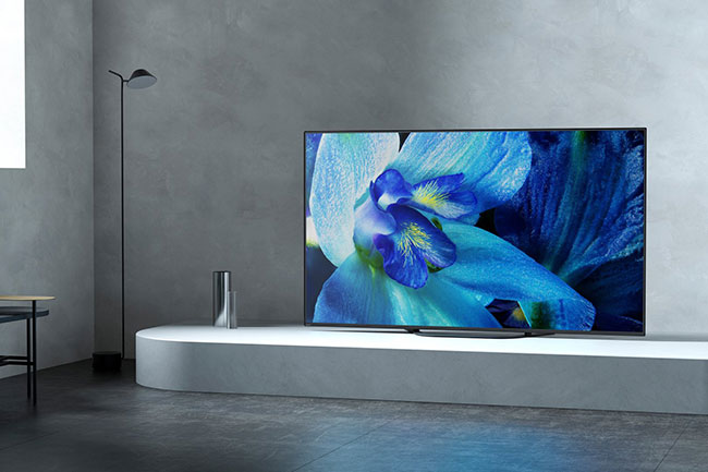 OLED, 8K - 20 monitorów Sony BRAVIA z tunerem telewizyjny i zgodnych z Android 8.0