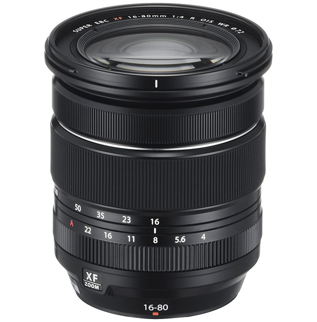 Nowy model obiektywu FUJINON XF16-80 mm f/4 R OIS WR