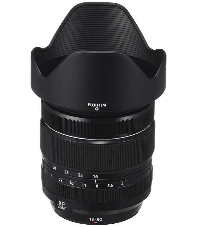 Nowy model obiektywu FUJINON XF16-80 mm f/4 R OIS WR