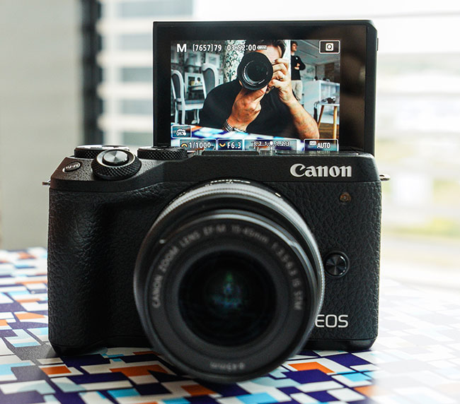 CANON EOS Mr Mark II Selfie Foto-Kurier