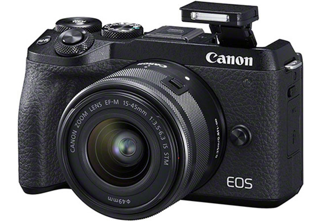 CANON EOS M6 slant flash