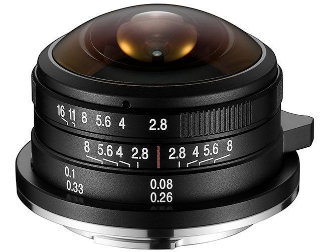 Laowa 4 mm f/2,8 MFT Circular Fisheye