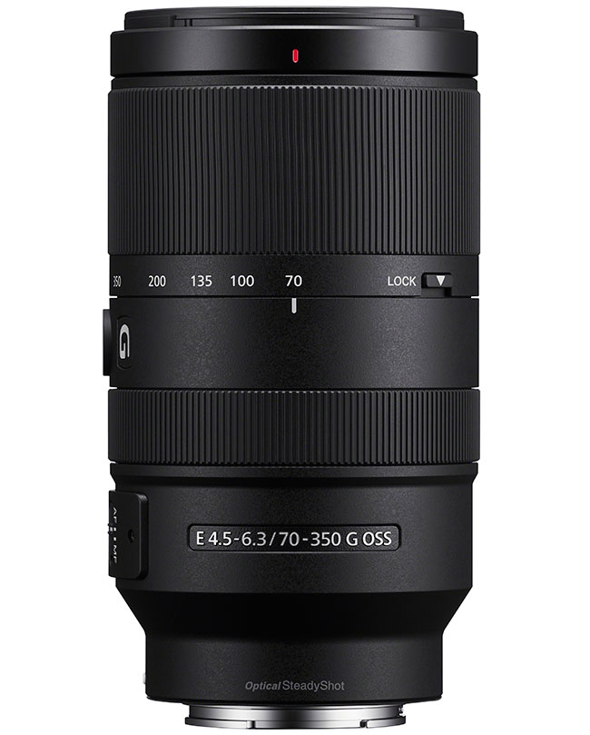 Nowe obiektywy z rodziny G: Sony E 16–55 mm f/2,8 G i Sony E 70–350 mm f/4,5–6,3 G OSS