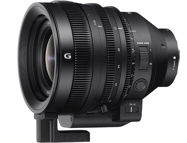 Obiektyw kinowy z mocowaniem typu E - Sony FE C 16–35 mm T3,1 G