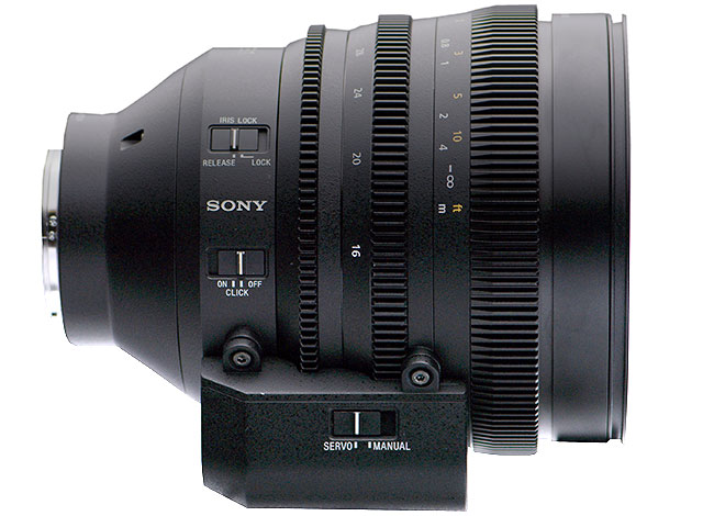 Obiektyw kinowy z mocowaniem typu E - Sony FE C 16–35 mm T3,1 G