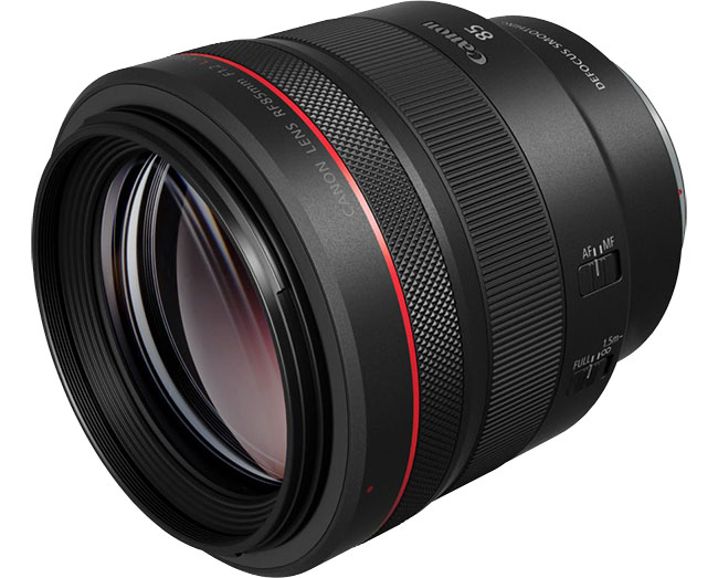 Nowe obiektywy Canon RF: RF 70-200 mm f/2,8 i RF 85 mm f/1,2L USM DS
