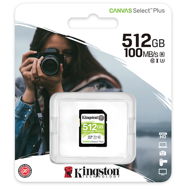 Kingston microSD i SD Canvas Select Plus