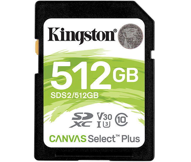 Kingston microSD i SD Canvas Select Plus