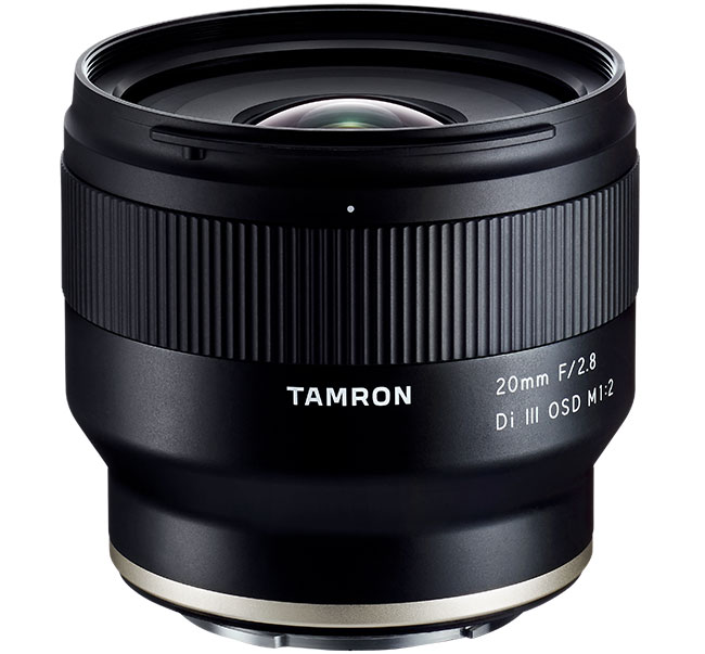 Trzy obiektywy Tamrona z mocowaniem Sony E