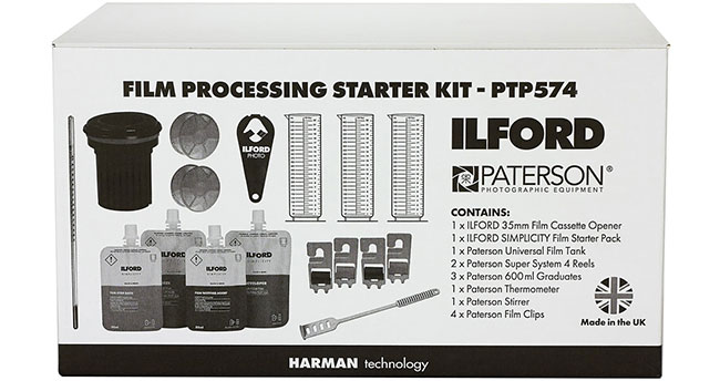 ILFORD Photo – filmy ORTHO, papiery MULTIGRADE V i zestawy PATERSON