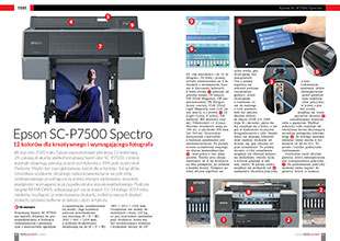 Epson SC-P7500 Spectro 12 kolorów dla kreatywnego i wymagajcego fotografa