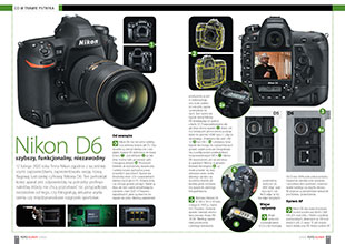 Nikon D6 szybszy, funkcjonalny, niezawodny