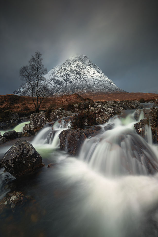 Szkocki klasyk, góra Buachaille Etive Mòr – zima 2019, Canon EOS R + 16–35 mm f/4 IS USM