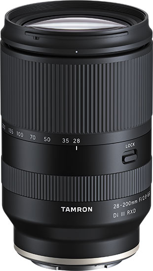 Nowy Tamron 28–200 mm f/2,8–5,6 Di III RXD