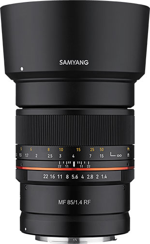 Samyang MF 85 mm f/1,4 RF