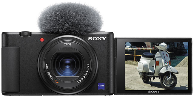 TEST Sony ZV-1 - kieszonkowy aparat dla wideoblogerów - artyku z Foto-Kuriera 10/20