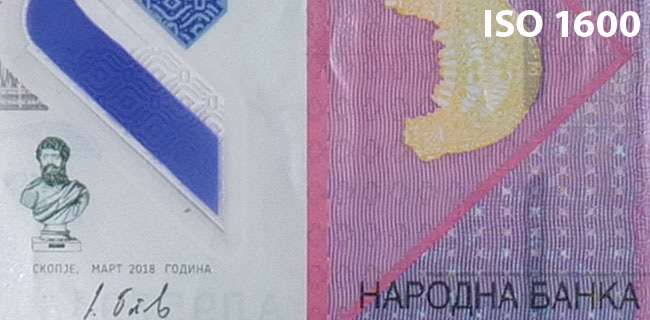 W praktyce szczegóy zaczynaj zanika dopiero przy ISO 12 800, jednak obraz przy tej wartoci nadal jest jeszcze akceptowalny.