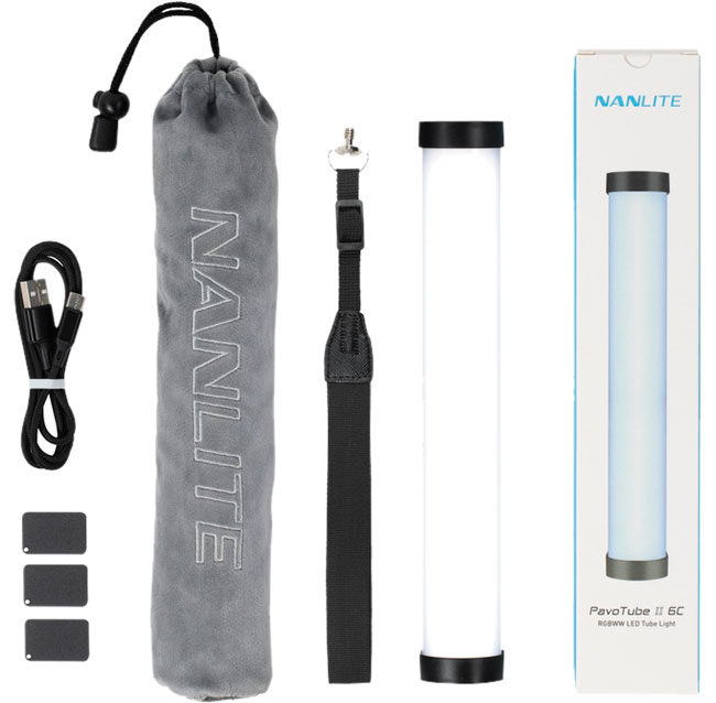 NANLITE PavoTube 2 6C - przenona lampa LED