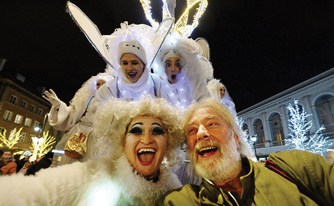 Warszawa, Polska, 9.12.2017. (AP Photo/Czarek Sokoowski)