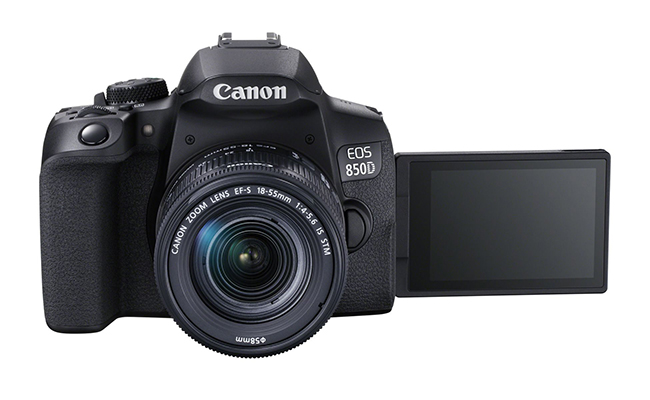 Canon 850 front ekran