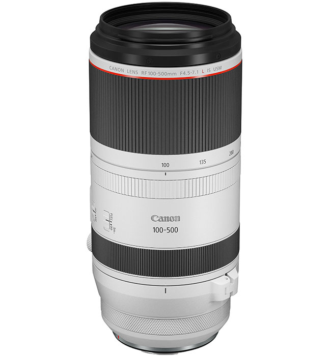Canon RF 24-105 mm i RF 100-500 mm oraz dwa konwertery RF