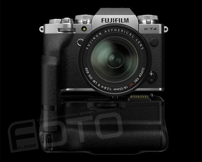 Fujifilm X-T4, grip VG-XT4