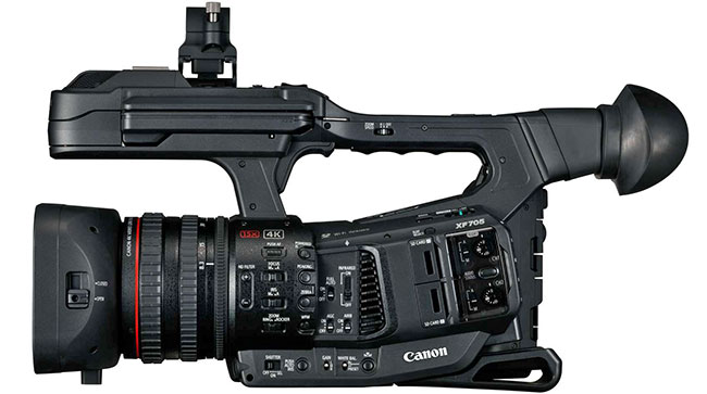 Aktualizacja dla reporterskiej kamery Canon XF705