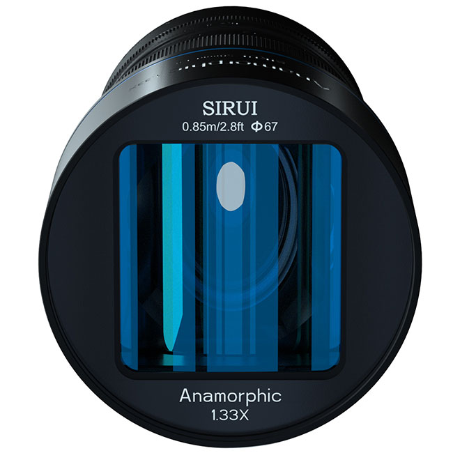 Sirui Anamorphic 1,33× 50 mm f/1,8