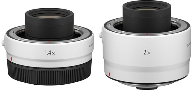 Canon EXTENDER RF 1,4× i Canon EXTENDER RF 2×