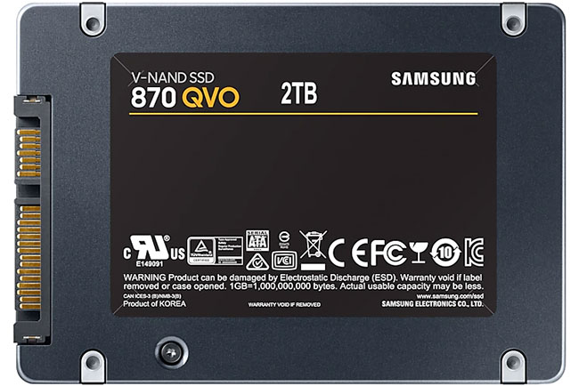 Dysk póprzewodnikowy Samsung 870 QVO o pojemnoci 8 TB