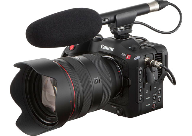 Canon EOS C70 - pierwsza kamera Cinema EOS z mocowaniem RF