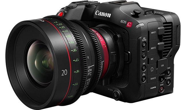 Canon EOS C70 - pierwsza kamera Cinema EOS z mocowaniem RF