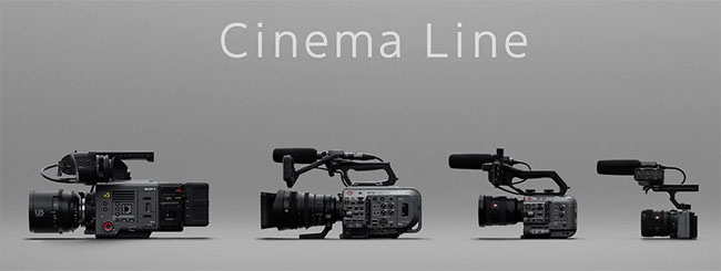 Nowa rodzina produktów Sony Cinema Line