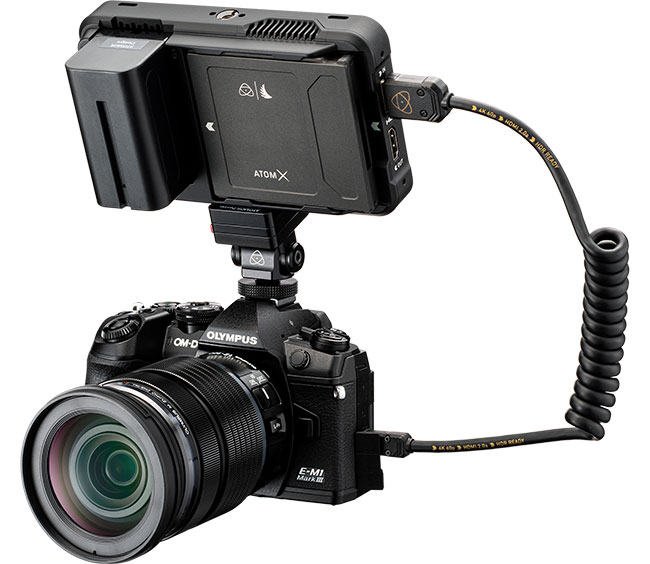 Podgl�d obrazu wideo w formacie RAW na monitorach i rekorderach Atomos Ninja V HDR