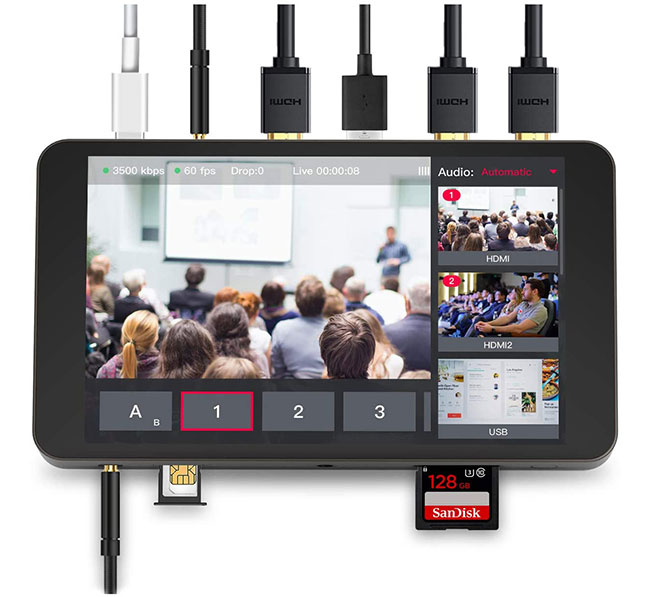 YoloBox to koder, switcher, monitor i rejestrator w jednym!