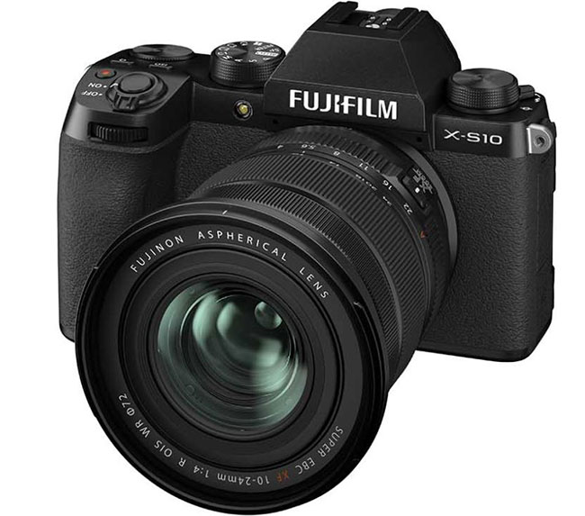 Fujifilm X-S10 - nowy bezlusterkowiec z 6-stopniow stabilizacj obrazu