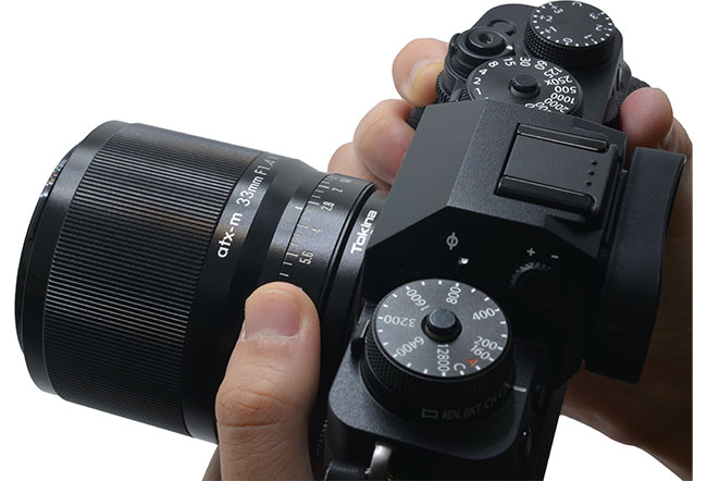 Tokina atx-m 23 mm f/1,4 X