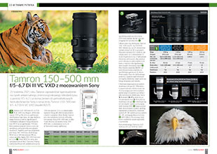 Tamron 150-500 mm f/5-6,7 Di III VC VXD z mocowaniem Sony