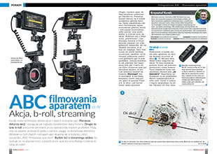 ABC filmowania aparatem cz. IV - akcja, b-roll, streaming