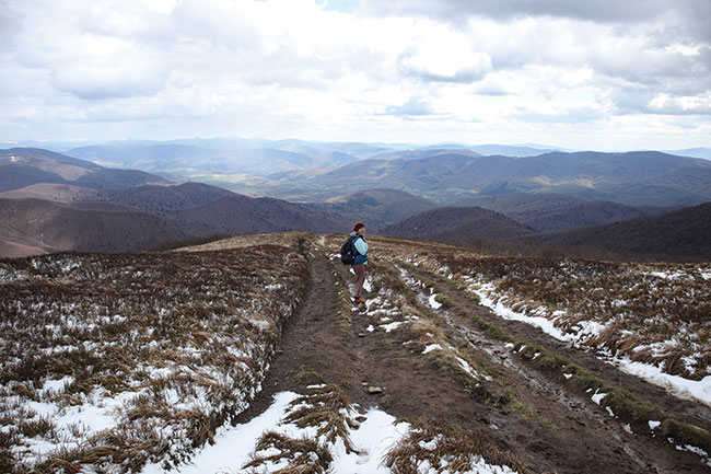 Bieszczady, widok z&nbsp;Wielkiej Rawki. Canon EOS M50 II + 15&ndash;45 mm f/3,5&ndash;6,3; par. eksp.: 1/200 s; ISO 100; f/5,6; f=15&nbsp;mm