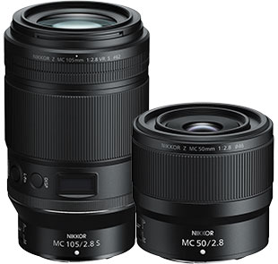 Obiektywy makro: Nikkor Z MC 105 mm f/2,8 VR S i Z MC 50 mm f/2,8