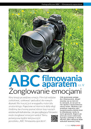 ABC filmowania aparatem cz. V - onglowanie emocjami