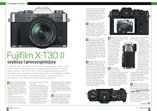 Fujifilm X-T30 II szybszy i precyzyjniejszy