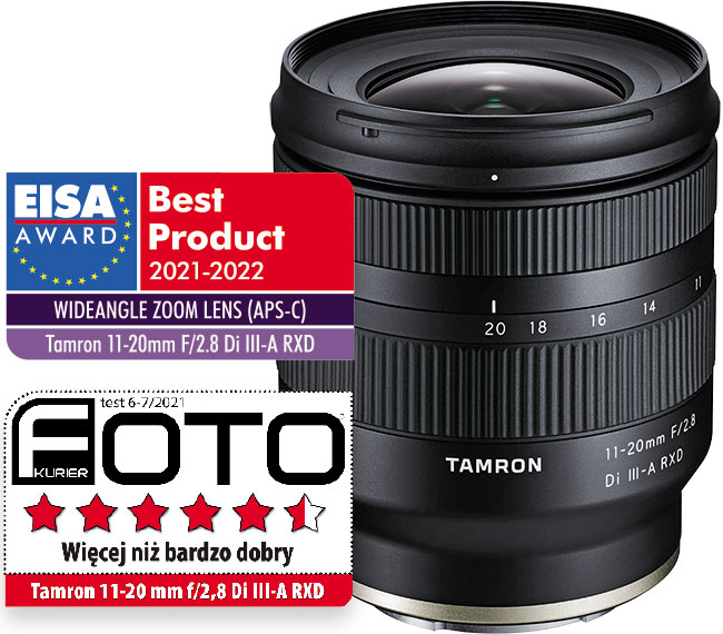 Tamron 11–20 mm f/2,8 Di III-A RXD