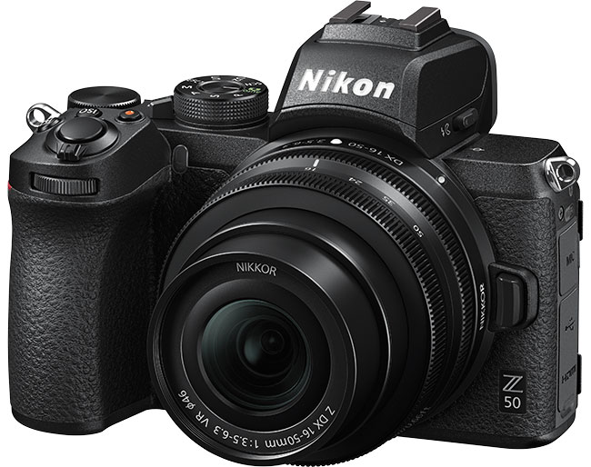 Nikon Z 50 + 16–50 mm VR