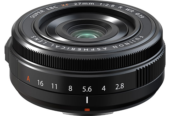 Fujinon XF 27 mm f/2,8 R WR - odporny na niekorzystne warunki pogodowe „pancake”