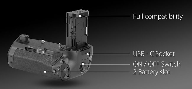 Battery Pack Newell BG-E22 do Canon