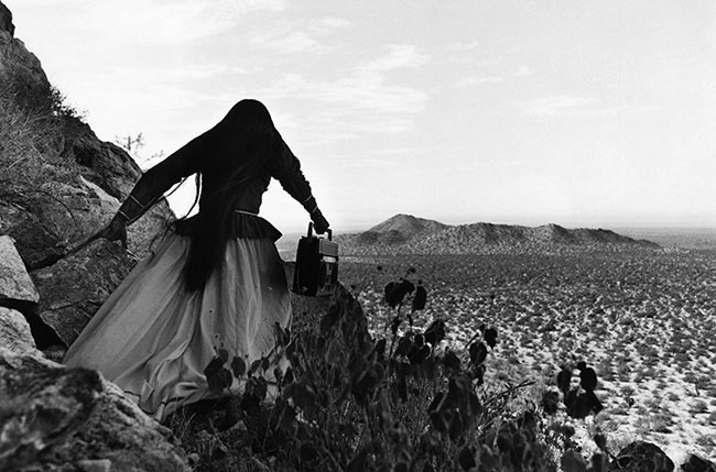 © Graciela Iturbide, Mujer Angel, Desierto de Sonora, Mexico, 1979