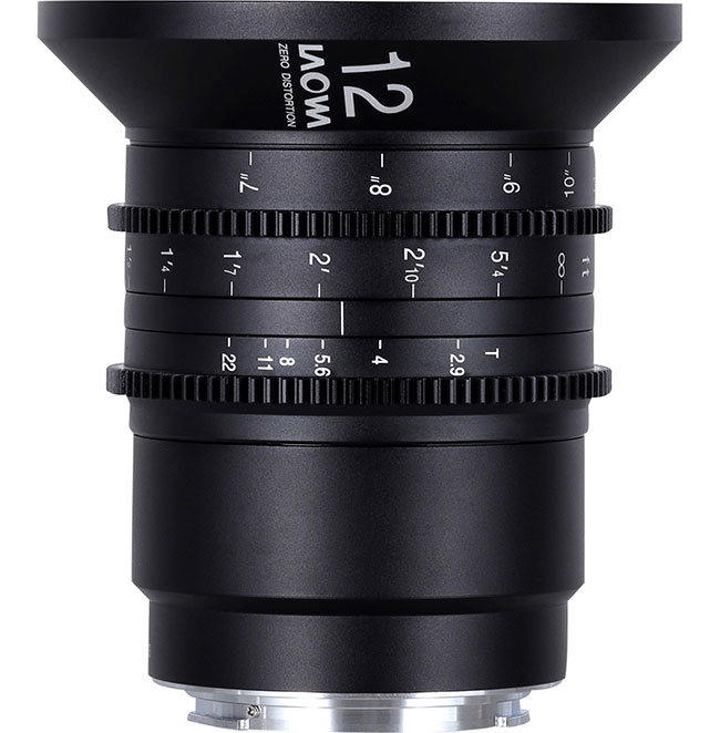 Laowa 12 mm f/2,9 Zero-D Cine - najszerszy na wiecie obiektyw…