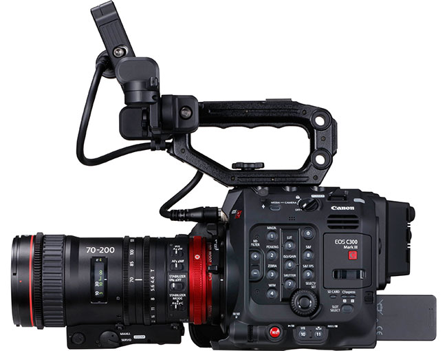 Aktualizacje do kamer i obiektywów Canon Cinema EOS